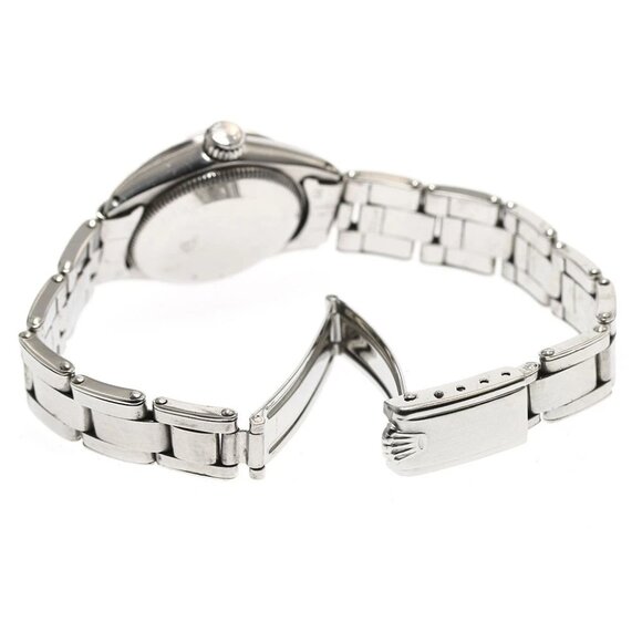 ROLEX Oyster Perpetual Date 6519 cal.1161 Silver Dial Automatic Ladies_888943 - Picture 4 of 8